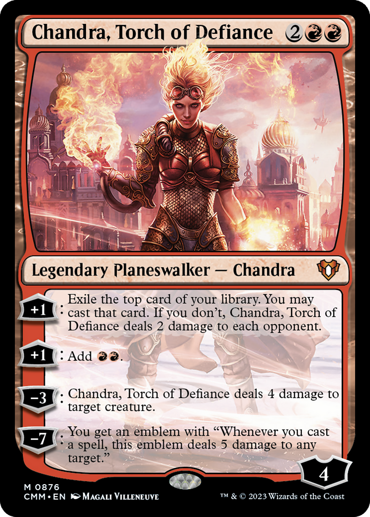 Chandra, Torch of Defiance [Commander Masters] | Rock City Comics