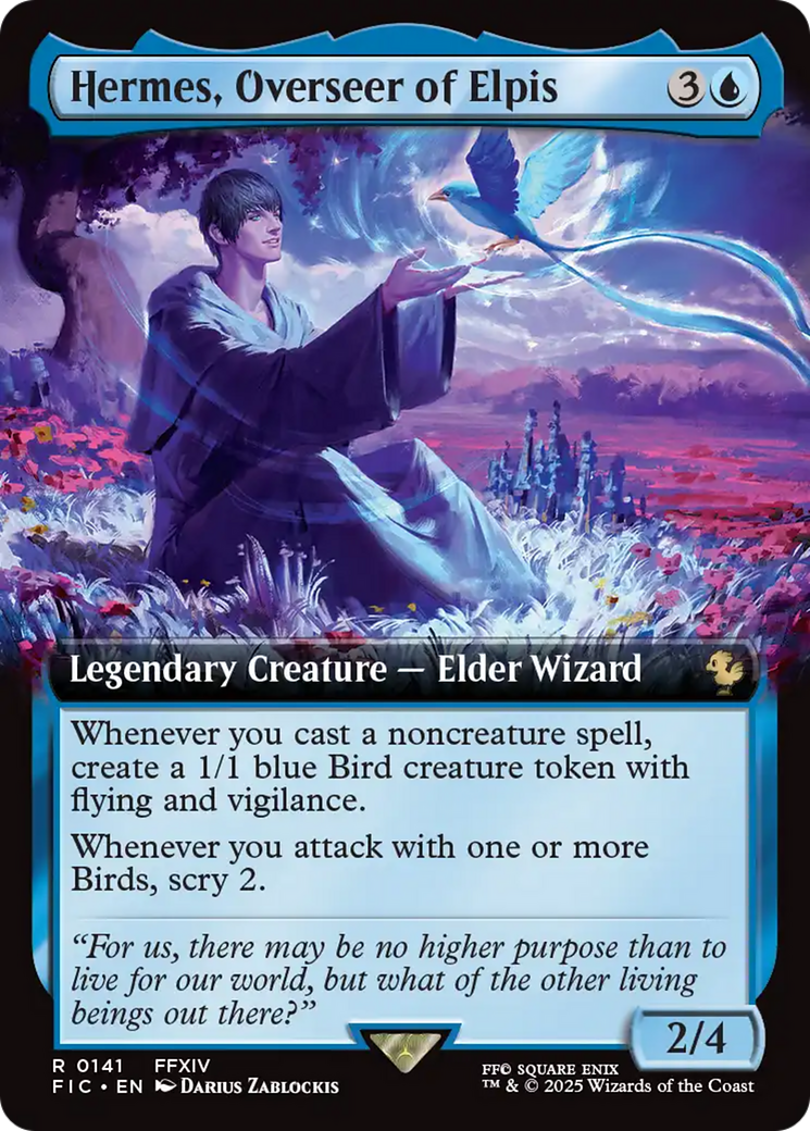Hermes, Overseer of Elpis (Extended Art) [FINAL FANTASY Commander] | Rock City Comics