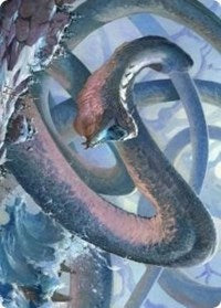 Koma, Cosmos Serpent 1 Art Card [Kaldheim Art Series] | Rock City Comics
