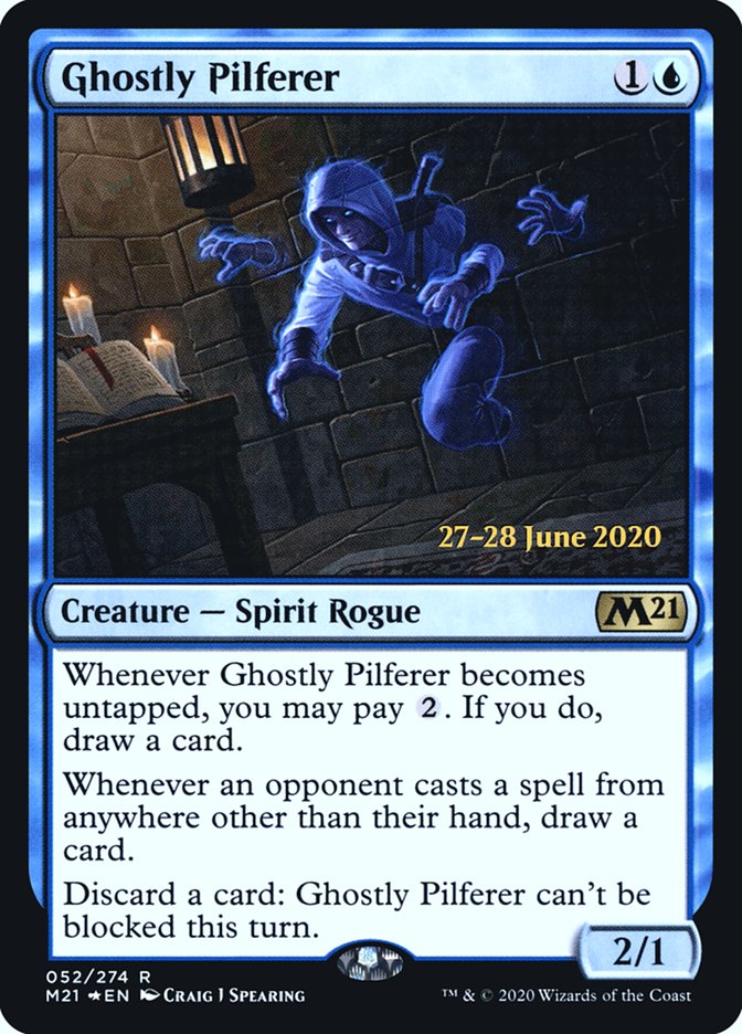Ghostly Pilferer [Core Set 2021 Prerelease Promos] | Rock City Comics