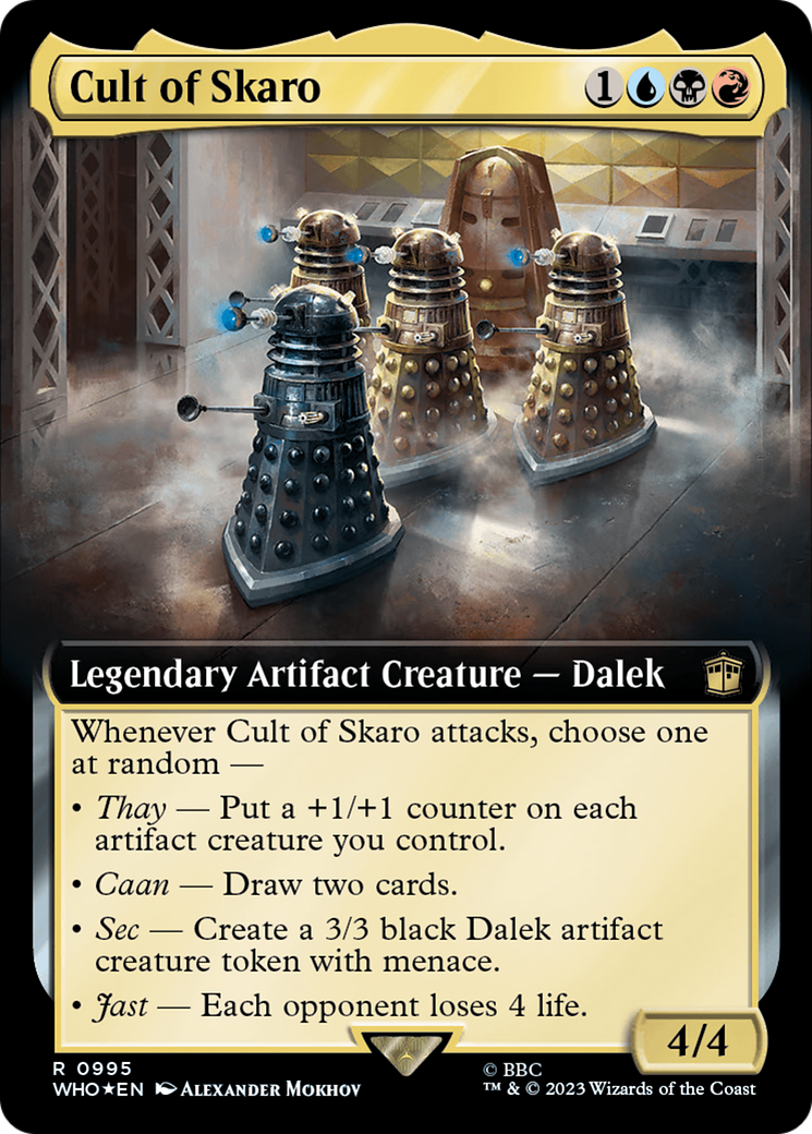 Cult of Skaro (Extended Art) (Surge Foil) [Doctor Who] | Rock City Comics