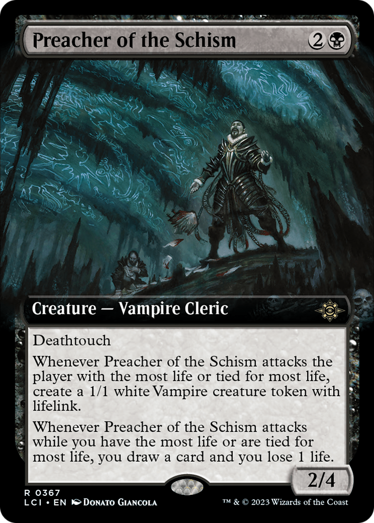 Preacher of the Schism (Extended Art) [The Lost Caverns of Ixalan] | Rock City Comics