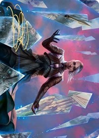 Behold the Multiverse Art Card (Gold-Stamped Signature) [Kaldheim Art Series] | Rock City Comics