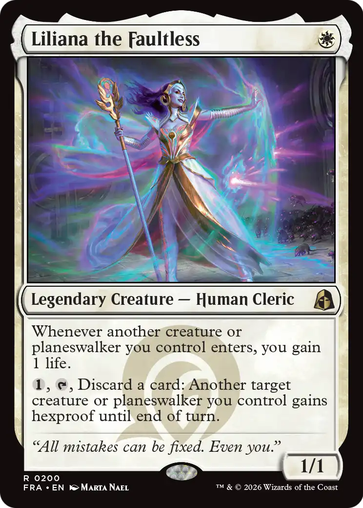 Liliana the Faultless [Reality Fracture] | Rock City Comics