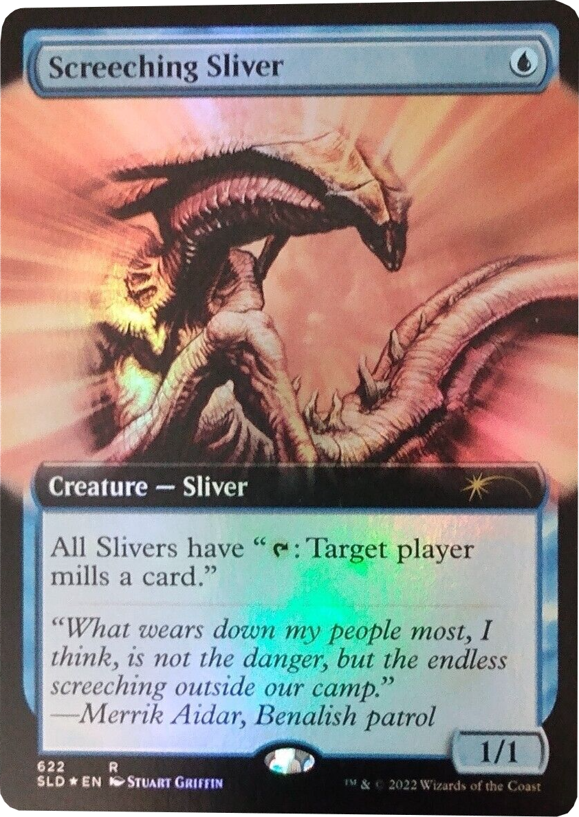 Screeching Sliver (Extended Art) [Secret Lair Drop Promos] | Rock City Comics