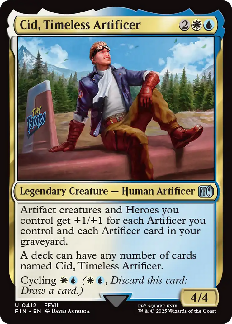 Cid, Timeless Artificer (0412) [FINAL FANTASY] | Rock City Comics
