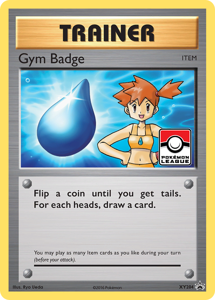 Gym Badge (XY204) (Misty) [XY: Black Star Promos] | Rock City Comics