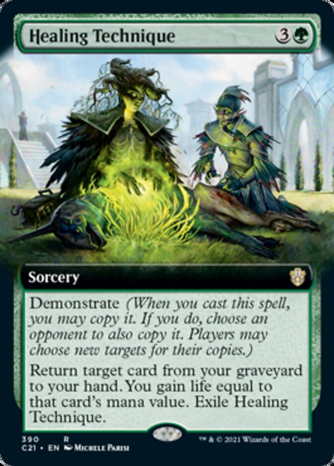 Healing Technique (Extended Art) [Commander 2021] | Rock City Comics