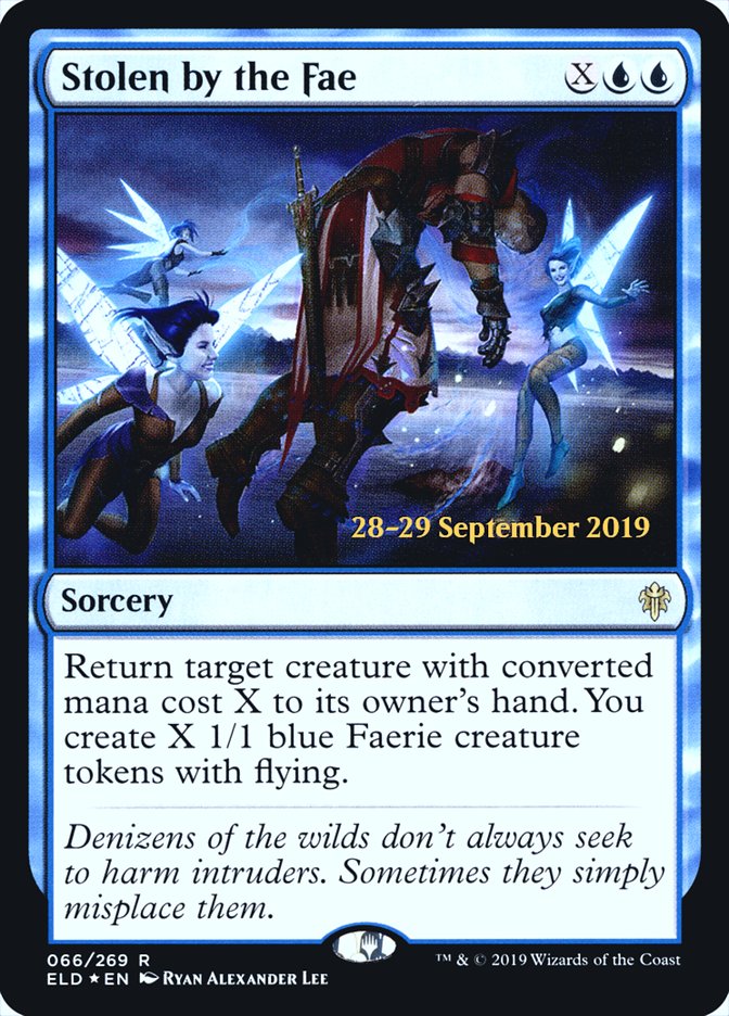 Stolen by the Fae [Throne of Eldraine Prerelease Promos] | Rock City Comics