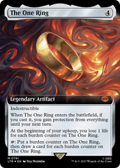 The One Ring (Extended Art) (Surge Foil) [The Lord of the Rings: Tales of Middle-Earth] | Rock City Comics