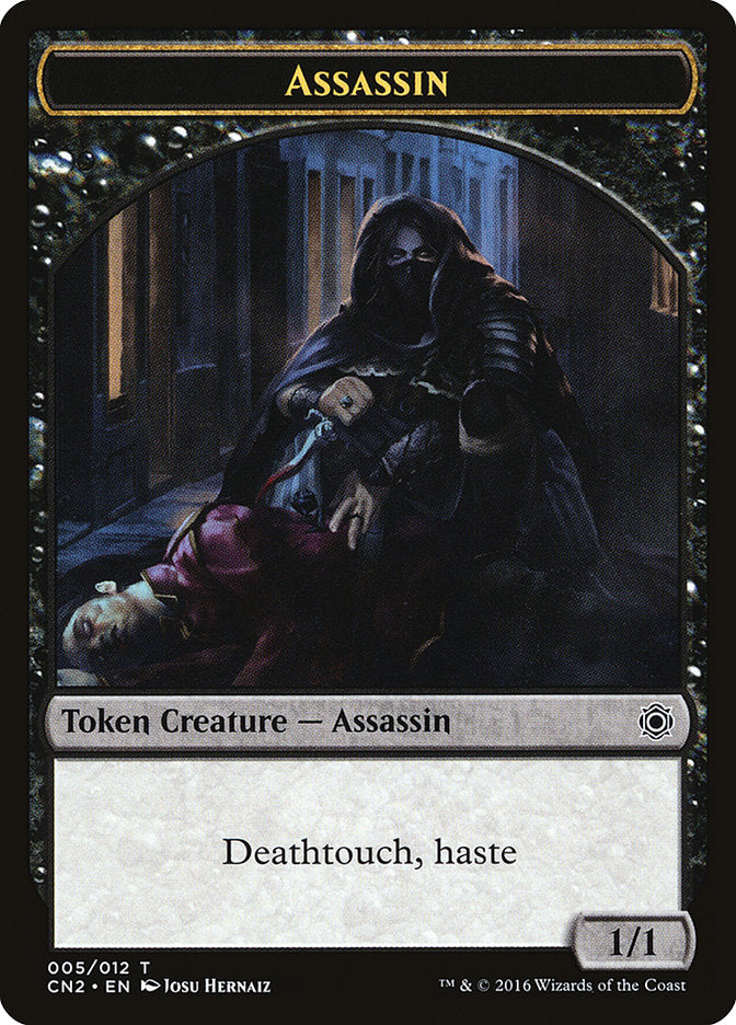 Assassin Token [Conspiracy: Take the Crown Tokens] | Rock City Comics