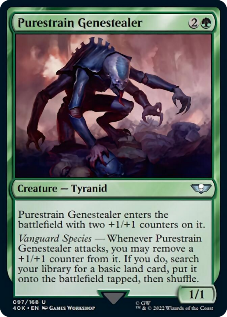 Purestrain Genestealer (Surge Foil) [Warhammer 40,000] | Rock City Comics