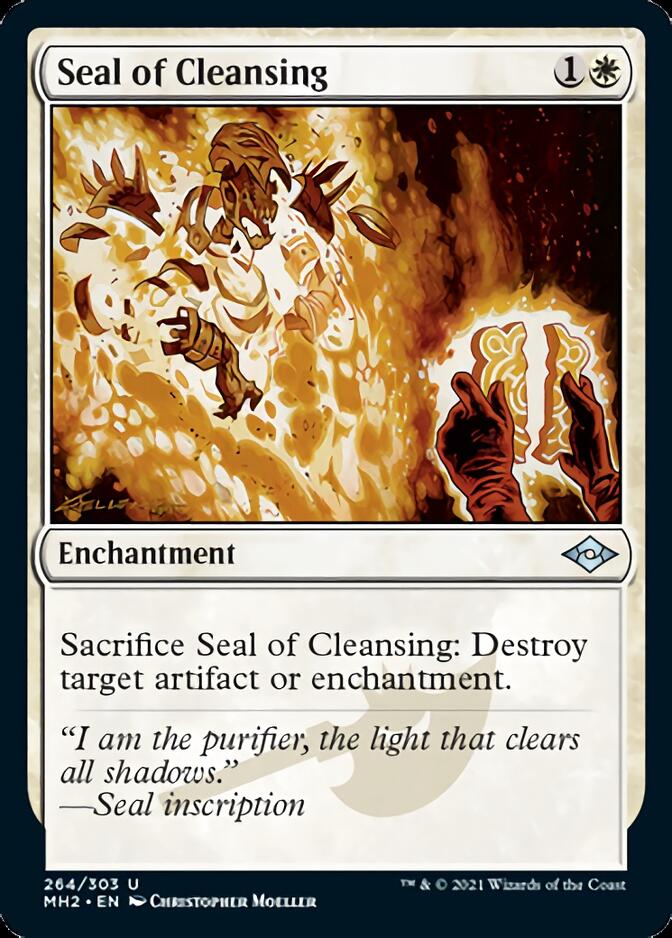 Seal of Cleansing (Foil Etched) [Modern Horizons 2] | Rock City Comics