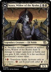 Ayara, Widow of the Realm // Ayara, Furnace Queen (Showcase Planar Booster Fun) [March of the Machine] | Rock City Comics