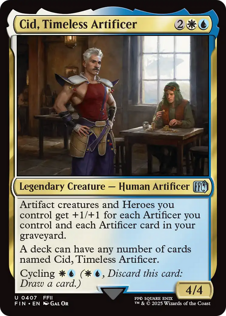Cid, Timeless Artificer (0407) [FINAL FANTASY] | Rock City Comics