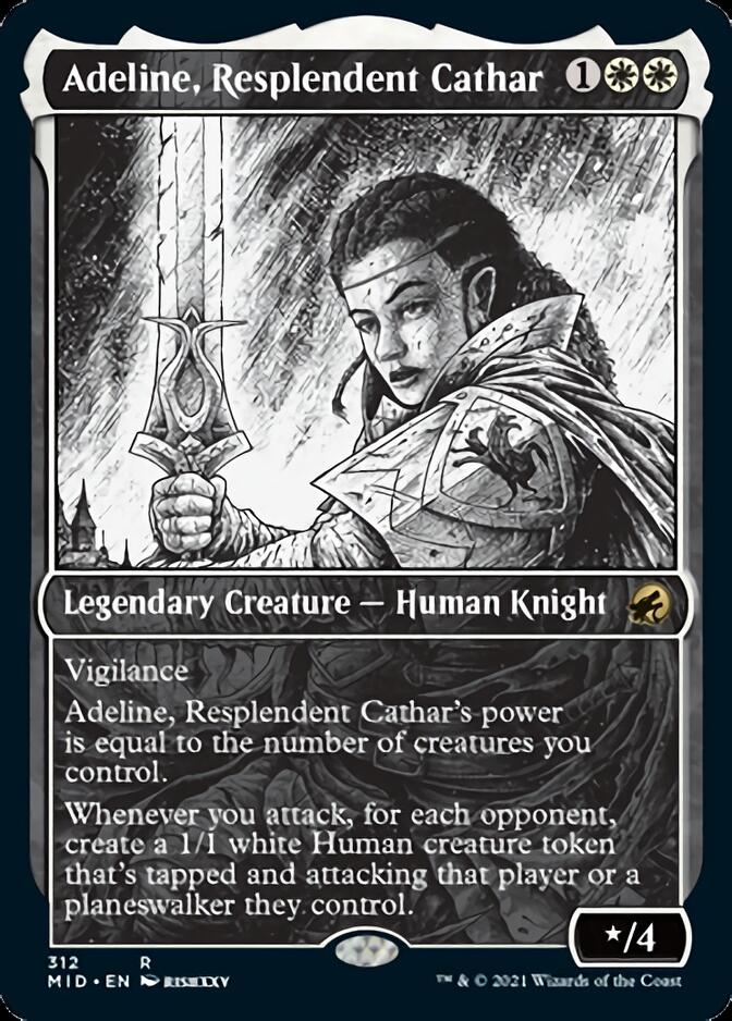 Adeline, Resplendent Cathar (Showcase Eternal Night) [Innistrad: Midnight Hunt] | Rock City Comics