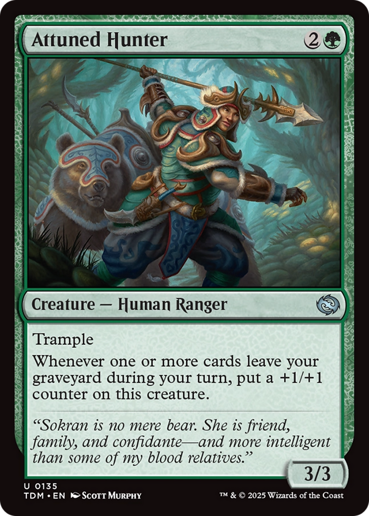 Attuned Hunter [Tarkir: Dragonstorm] | Rock City Comics