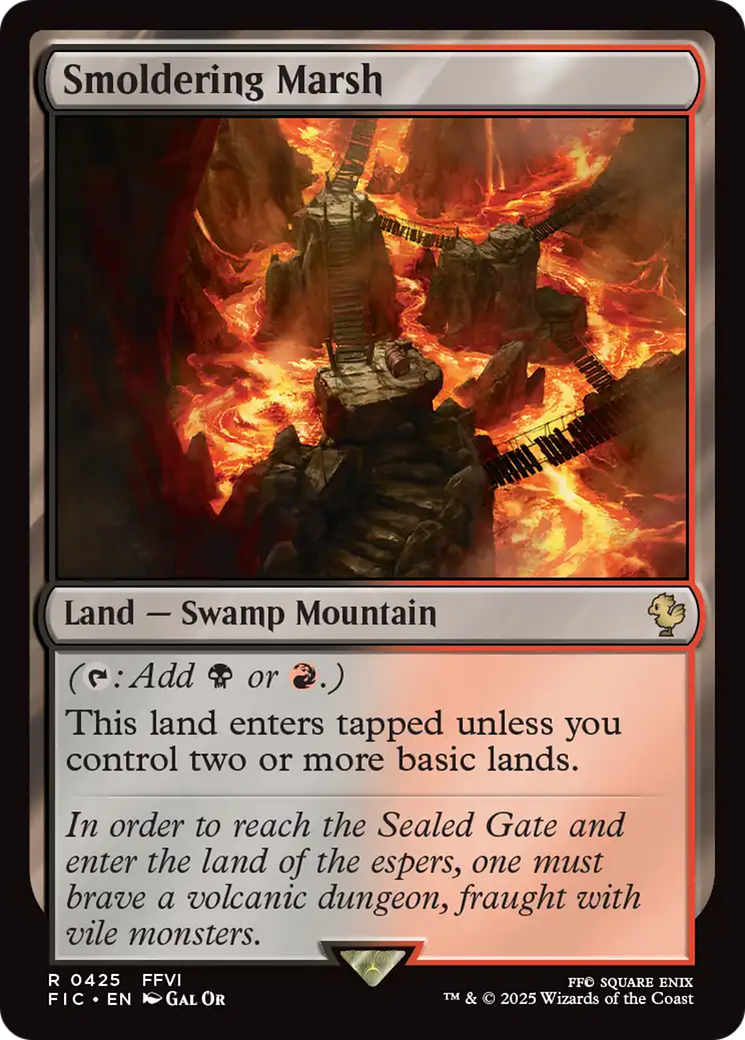Smoldering Marsh [FINAL FANTASY Commander] | Rock City Comics
