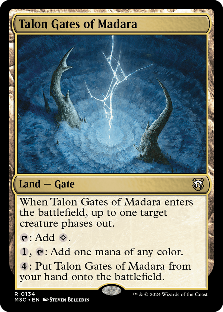 Talon Gates of Madara (Ripple Foil) [Modern Horizons 3 Commander] | Rock City Comics