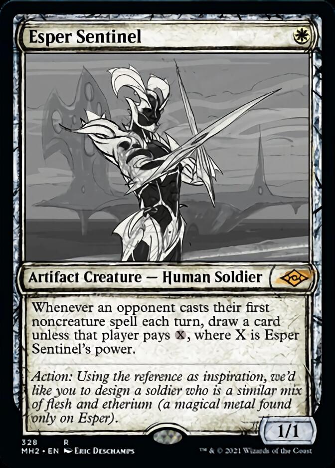 Esper Sentinel (Sketch) [Modern Horizons 2] | Rock City Comics