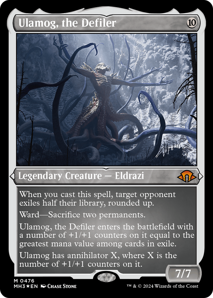 Ulamog, the Defiler (Foil Etched) [Modern Horizons 3] | Rock City Comics