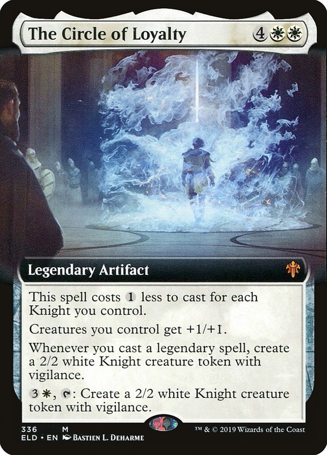 The Circle of Loyalty (Extended Art) [Throne of Eldraine] | Rock City Comics