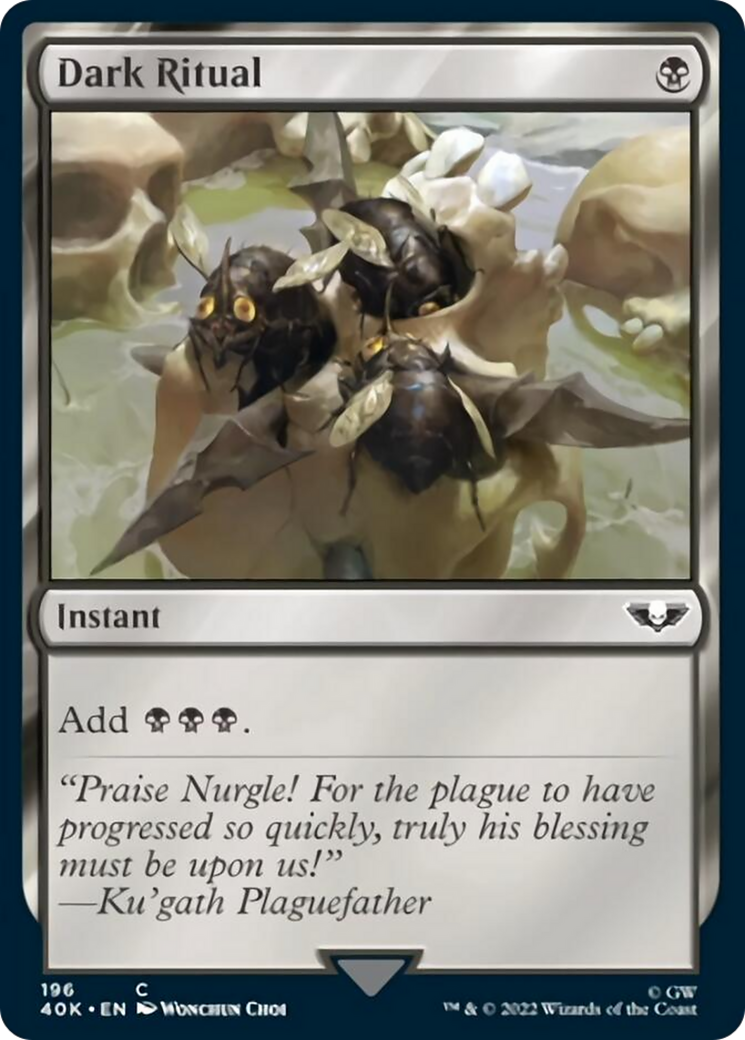 Dark Ritual (Surge Foil) [Warhammer 40,000] | Rock City Comics