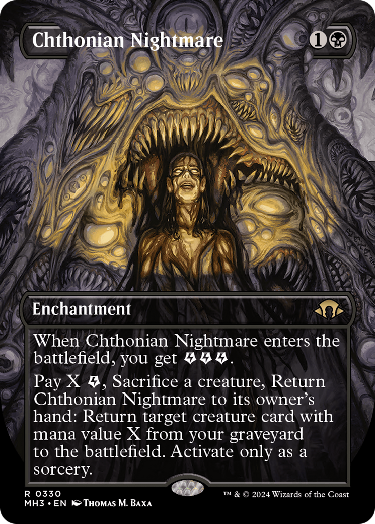 Chthonian Nightmare (Borderless) [Modern Horizons 3] | Rock City Comics