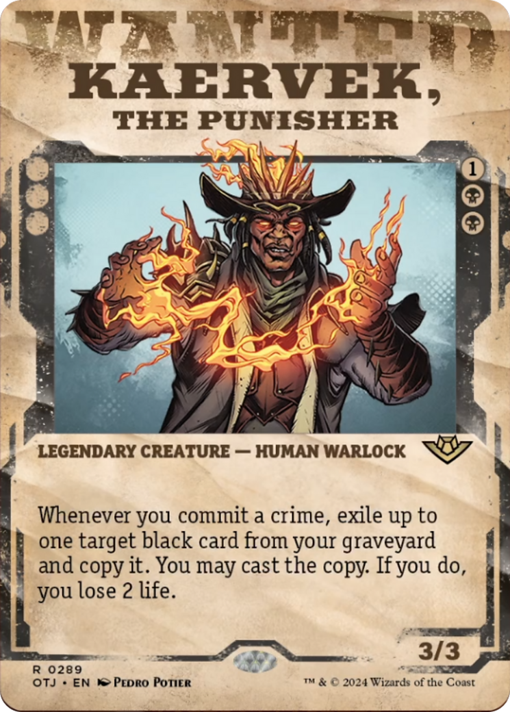 Kaervek, the Punisher (Showcase) [Outlaws of Thunder Junction] | Rock City Comics