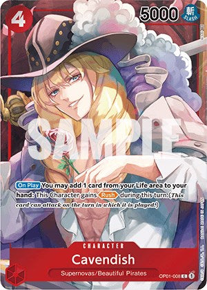 Cavendish (Box Topper) [Romance Dawn] | Rock City Comics