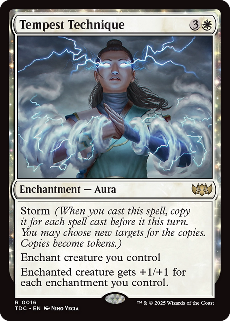 Tempest Technique [Tarkir: Dragonstorm Commander] | Rock City Comics