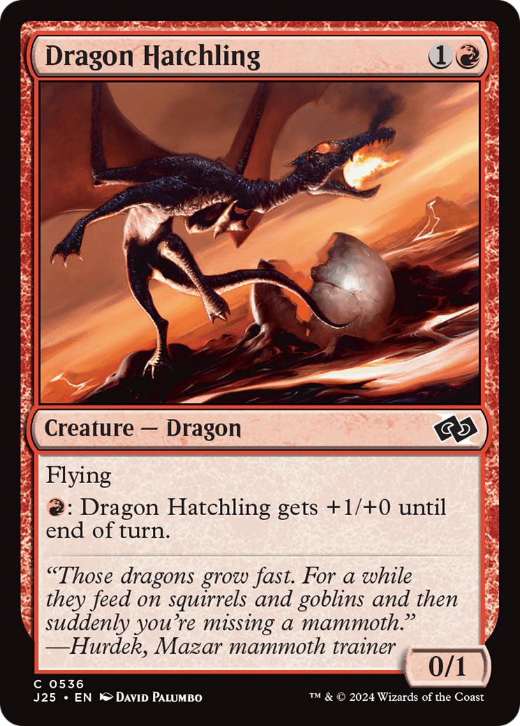 Dragon Hatchling [Foundations Jumpstart] | Rock City Comics