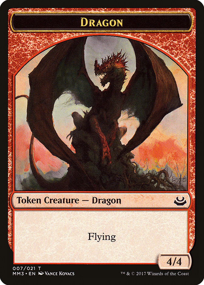 Dragon Token [Modern Masters 2017 Tokens] | Rock City Comics