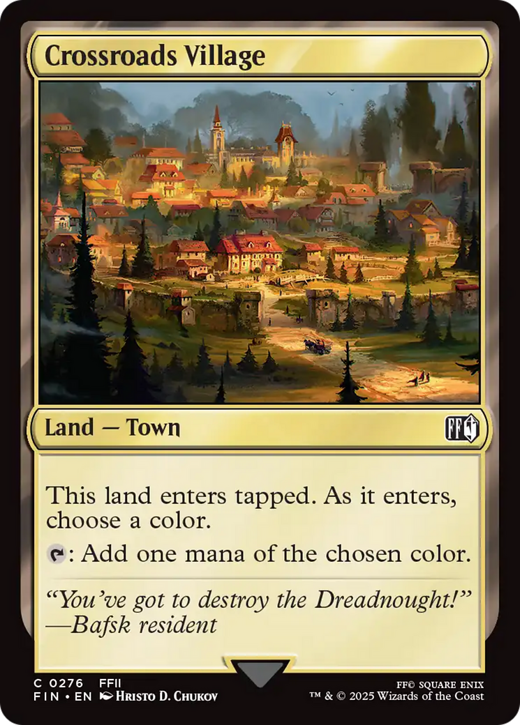 Crossroads Village [FINAL FANTASY] | Rock City Comics