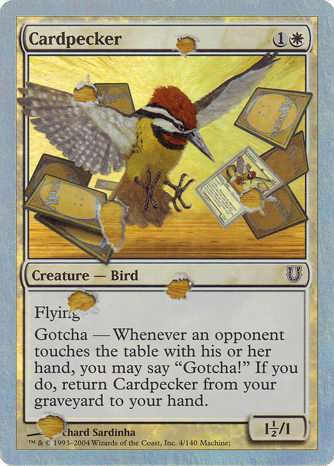 Cardpecker (Alternate Foil) [Unhinged] | Rock City Comics