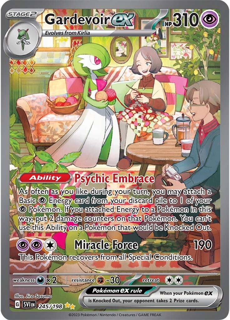 Gardevoir ex (245/198) [Scarlet & Violet: Base Set] | Rock City Comics