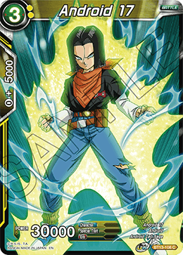 Android 17 (Common) (BT13-108) [Supreme Rivalry] | Rock City Comics