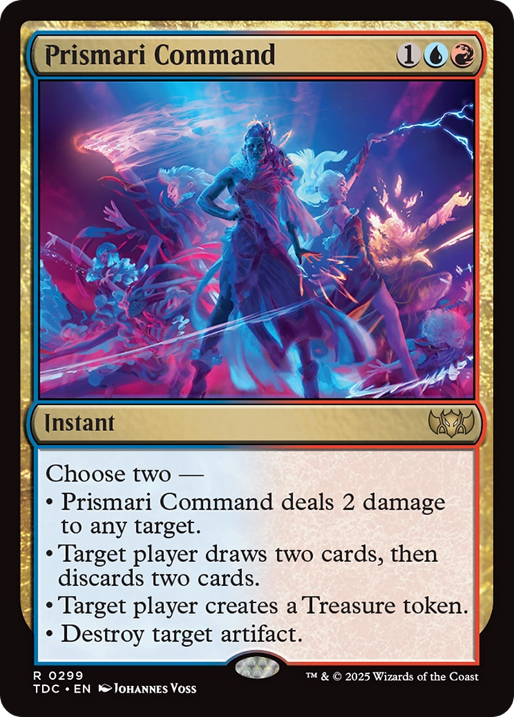 Prismari Command [Tarkir: Dragonstorm Commander] | Rock City Comics