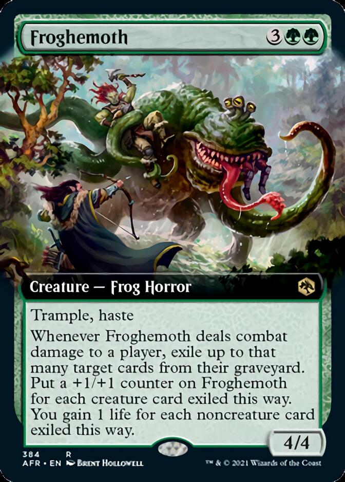 Froghemoth (Extended Art) [Dungeons & Dragons: Adventures in the Forgotten Realms] | Rock City Comics