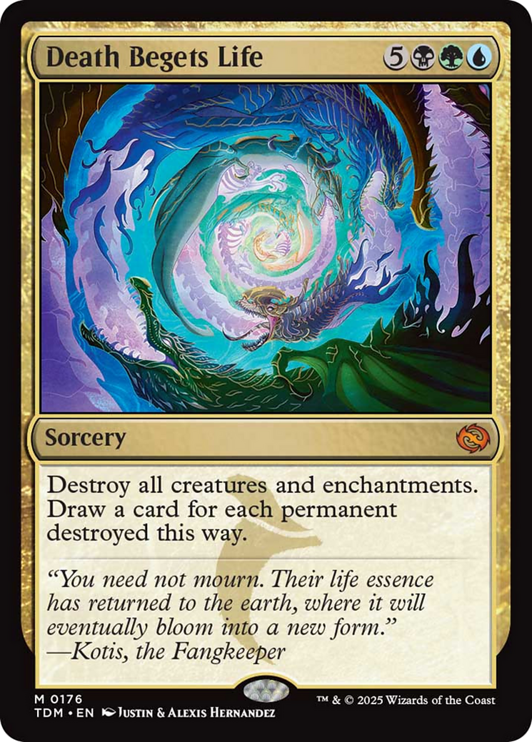 Death Begets Life [Tarkir: Dragonstorm] | Rock City Comics