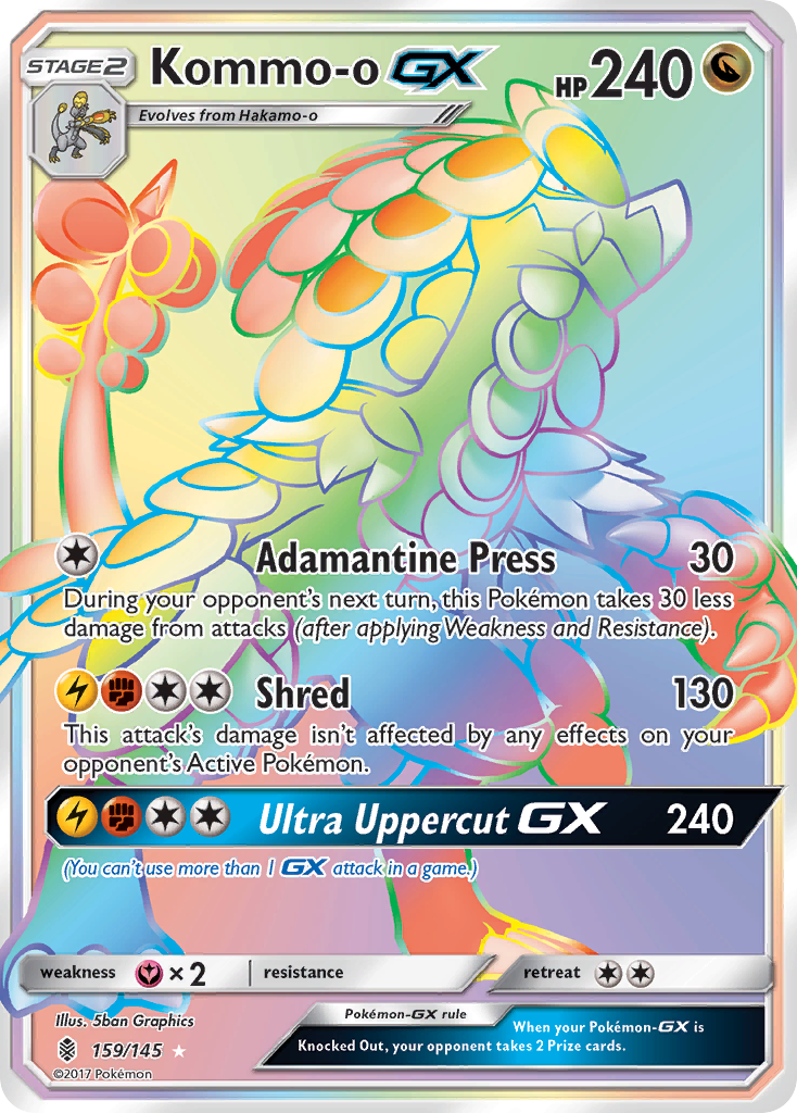 Kommo-o GX (159/145) [Sun & Moon: Guardians Rising] | Rock City Comics