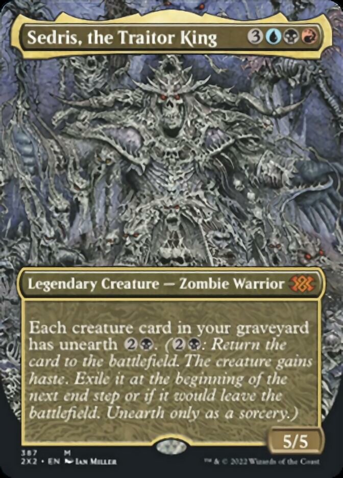 Sedris, the Traitor King (Borderless Alternate Art) [Double Masters 2022] | Rock City Comics