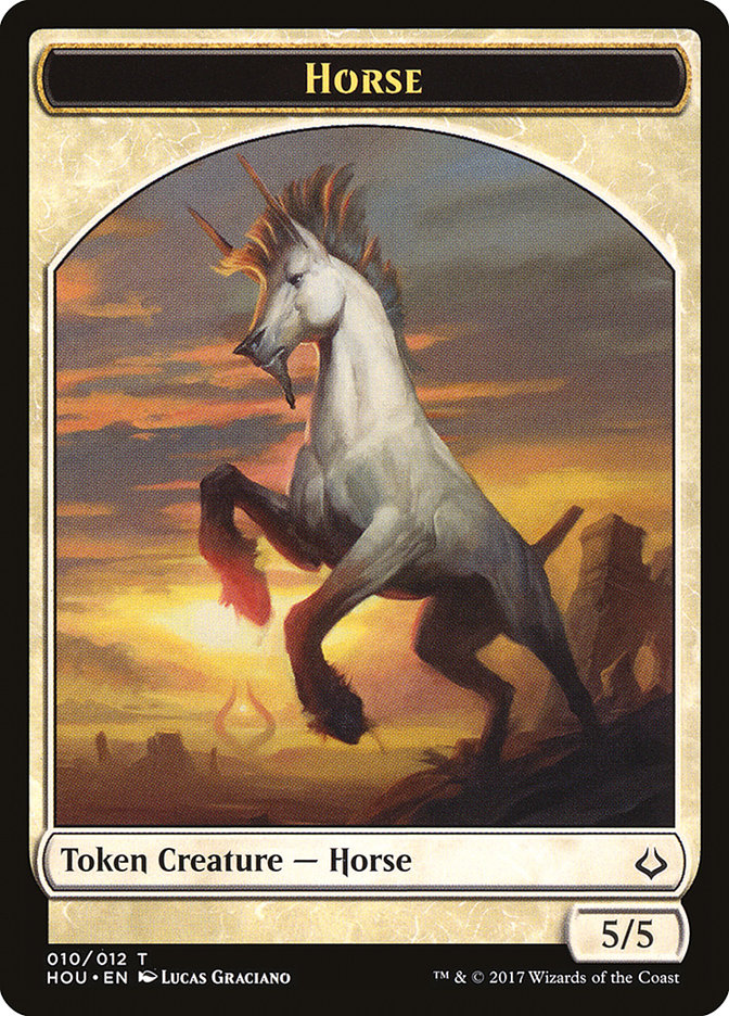Horse Token [Hour of Devastation Tokens] | Rock City Comics