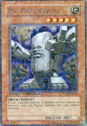 Big Piece Golem [DT01-EN053] Rare | Rock City Comics