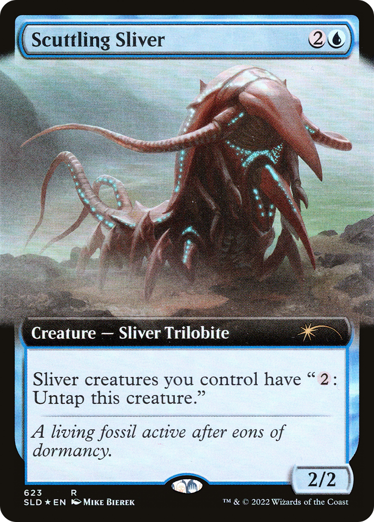 Scuttling Sliver (Extended Art) [Secret Lair Drop Promos] | Rock City Comics