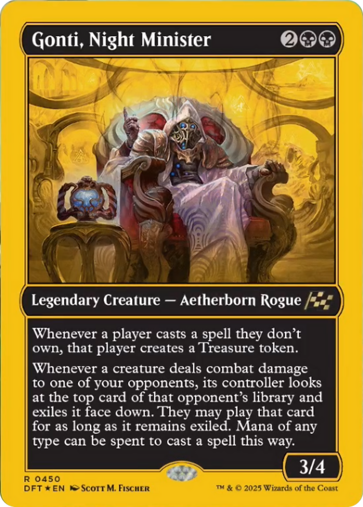 Gonti, Night Minister (First-Place Foil) [Aetherdrift] | Rock City Comics