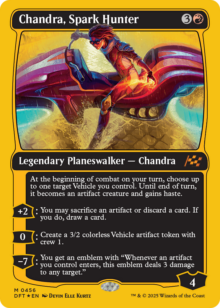 Chandra, Spark Hunter (First-Place Foil) [Aetherdrift] | Rock City Comics