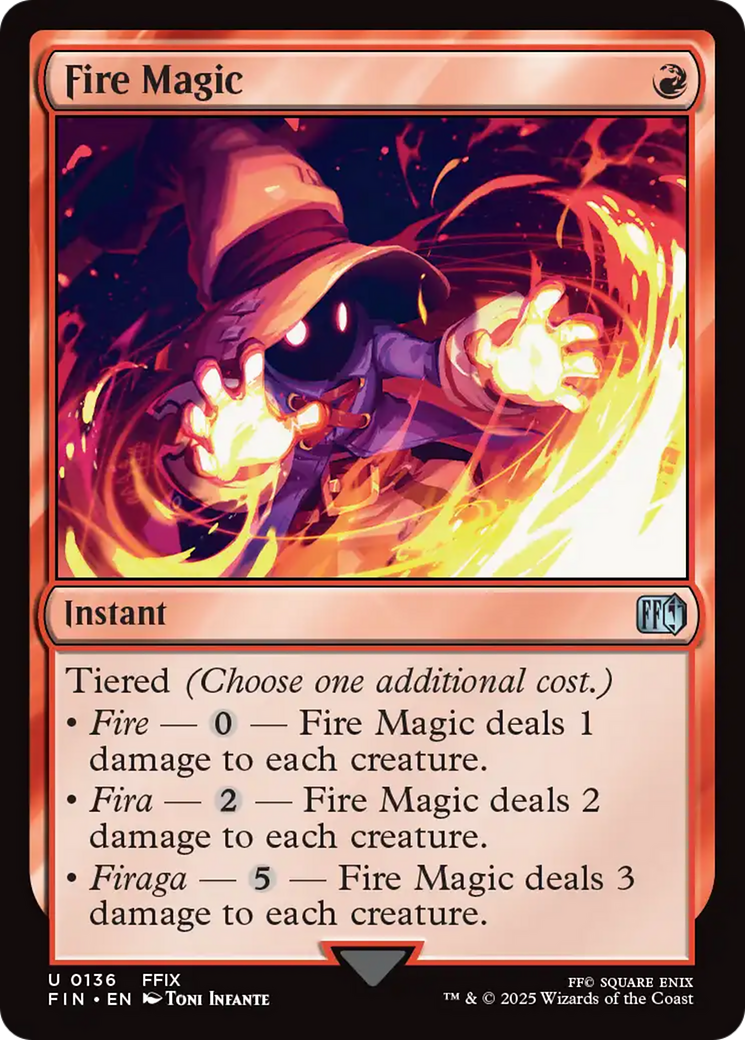 Fire Magic [FINAL FANTASY] | Rock City Comics