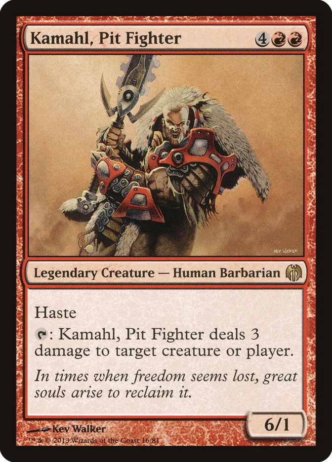 Kamahl, Pit Fighter [Duel Decks: Heroes vs. Monsters] | Rock City Comics