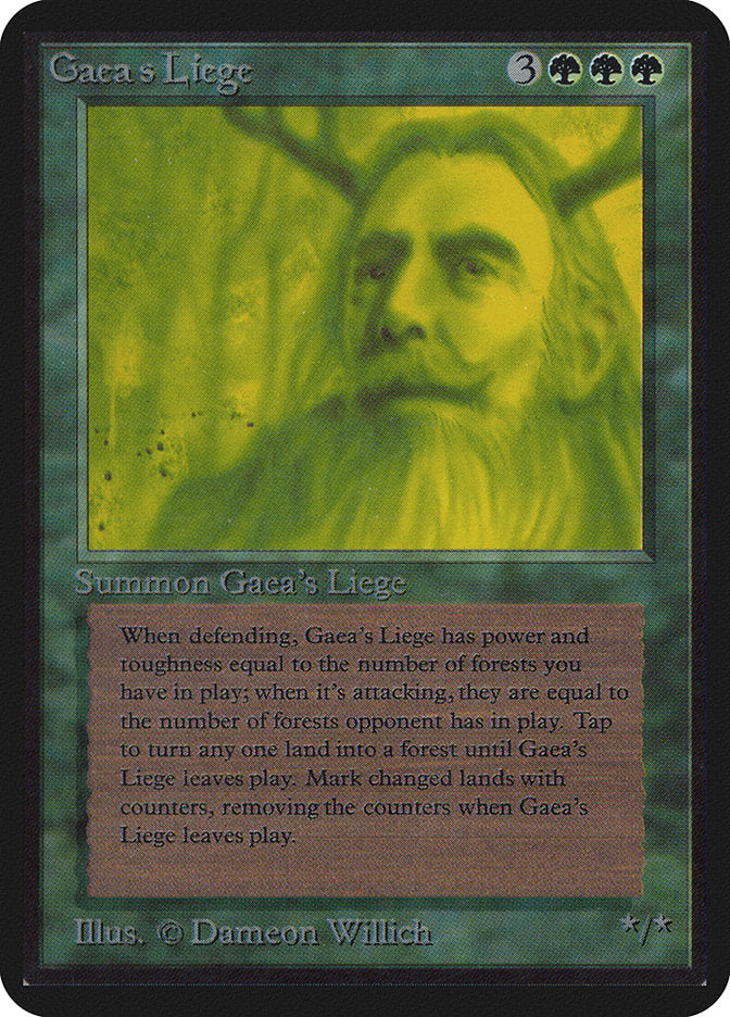 Gaea's Liege [Alpha Edition] | Rock City Comics
